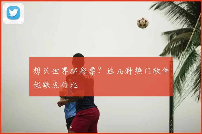 想买世界杯彩票？这几种热门软件优缺点对比